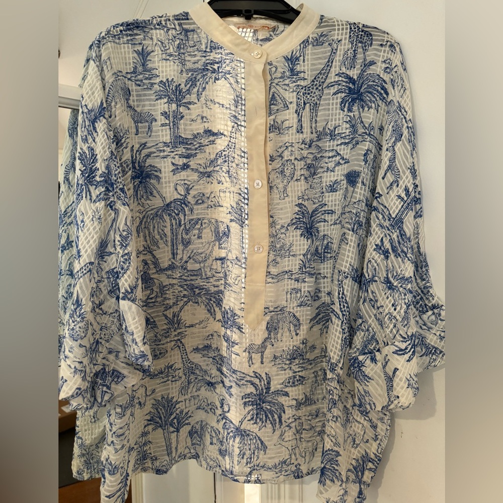Tory Burch silk tunic